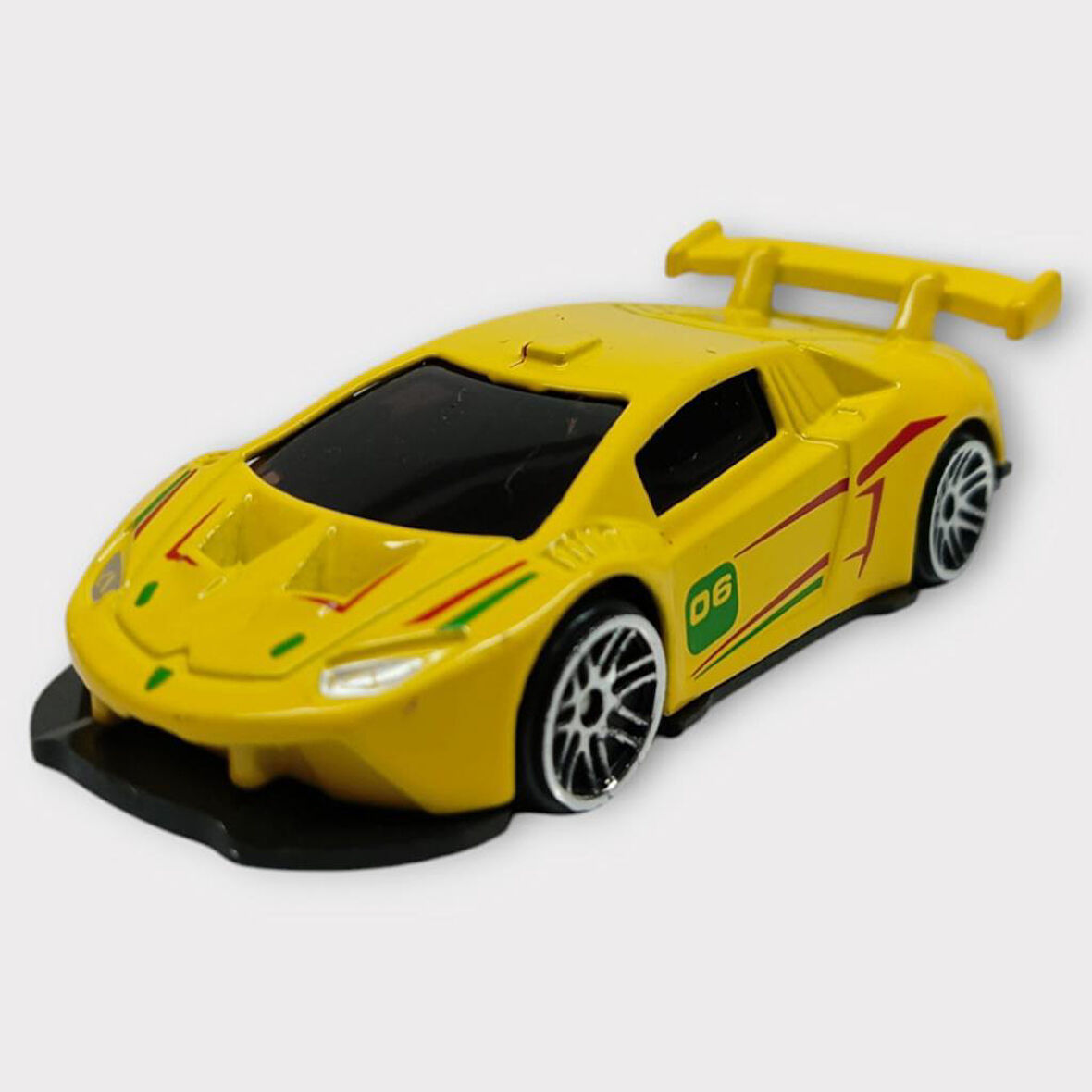 Metal Mini Arabalar  8 cm - Sarı - 1 (Lisinya)