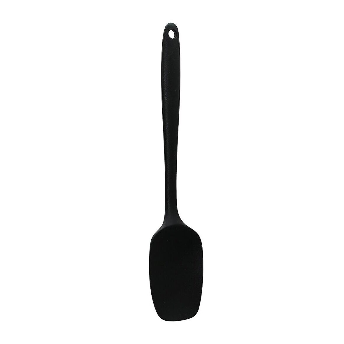 SİYAH ORTABOY SİLİKON SPATULA 27CM (4434)