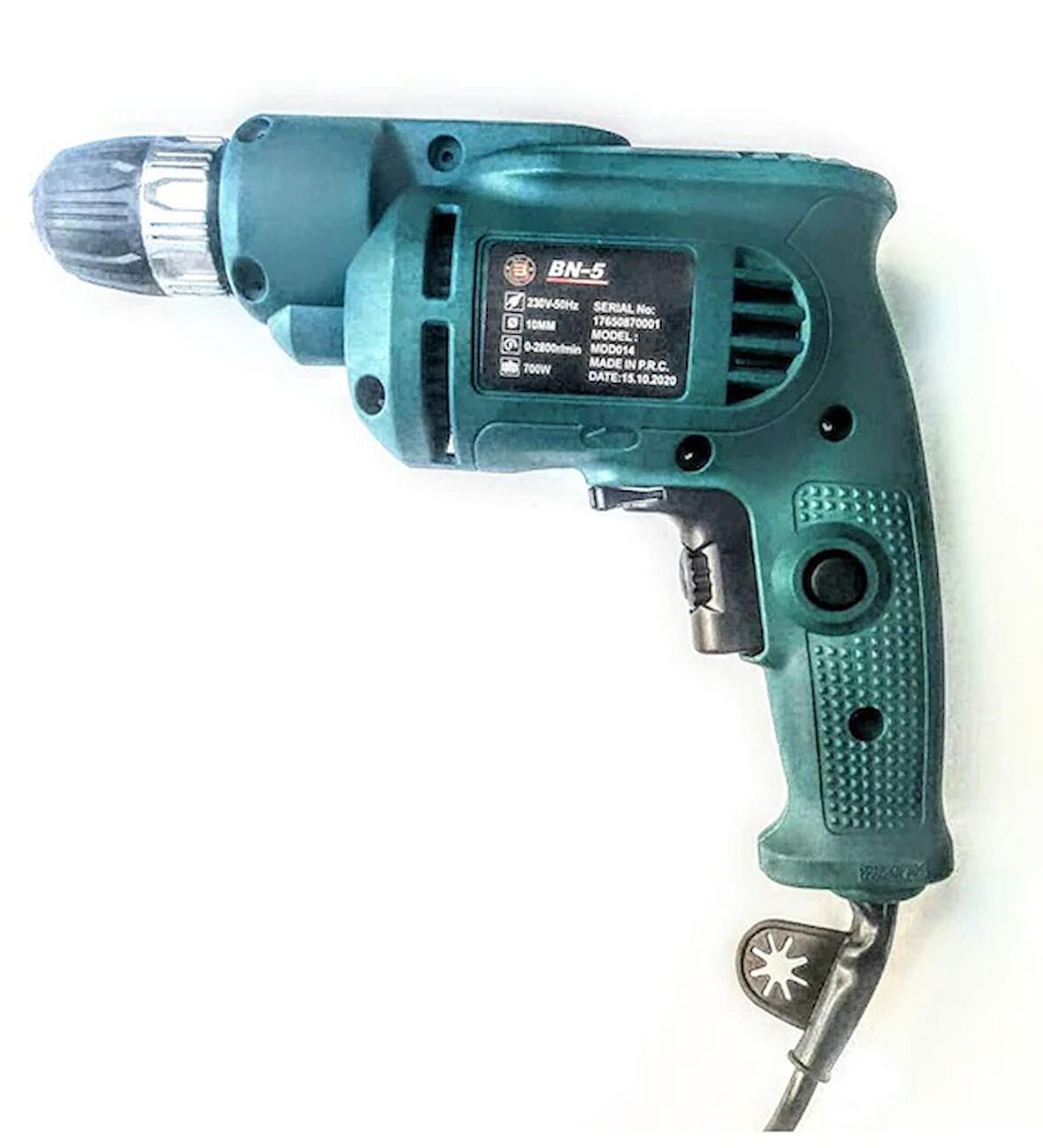 MDD-014 ELECTRIC DRILL SIKMA VİDALAMA MATKAP MAVİ 700W 10MM (4434)