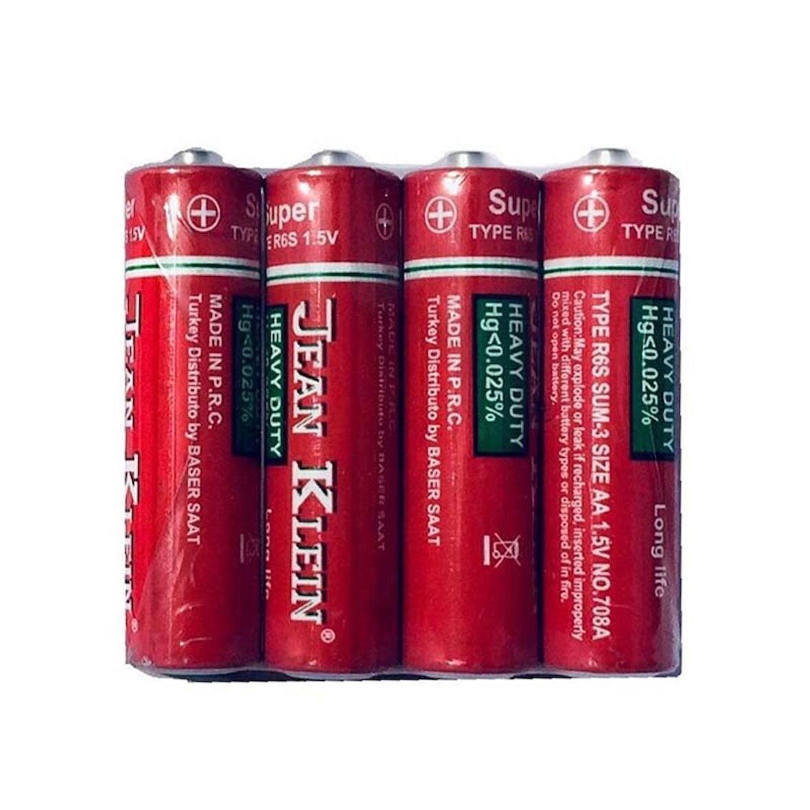 JEAN KLEIN AAA 1.5V İNCE KALEM PİL 60LI PAKET - KUMANDA PİLİ (44Pyr34)