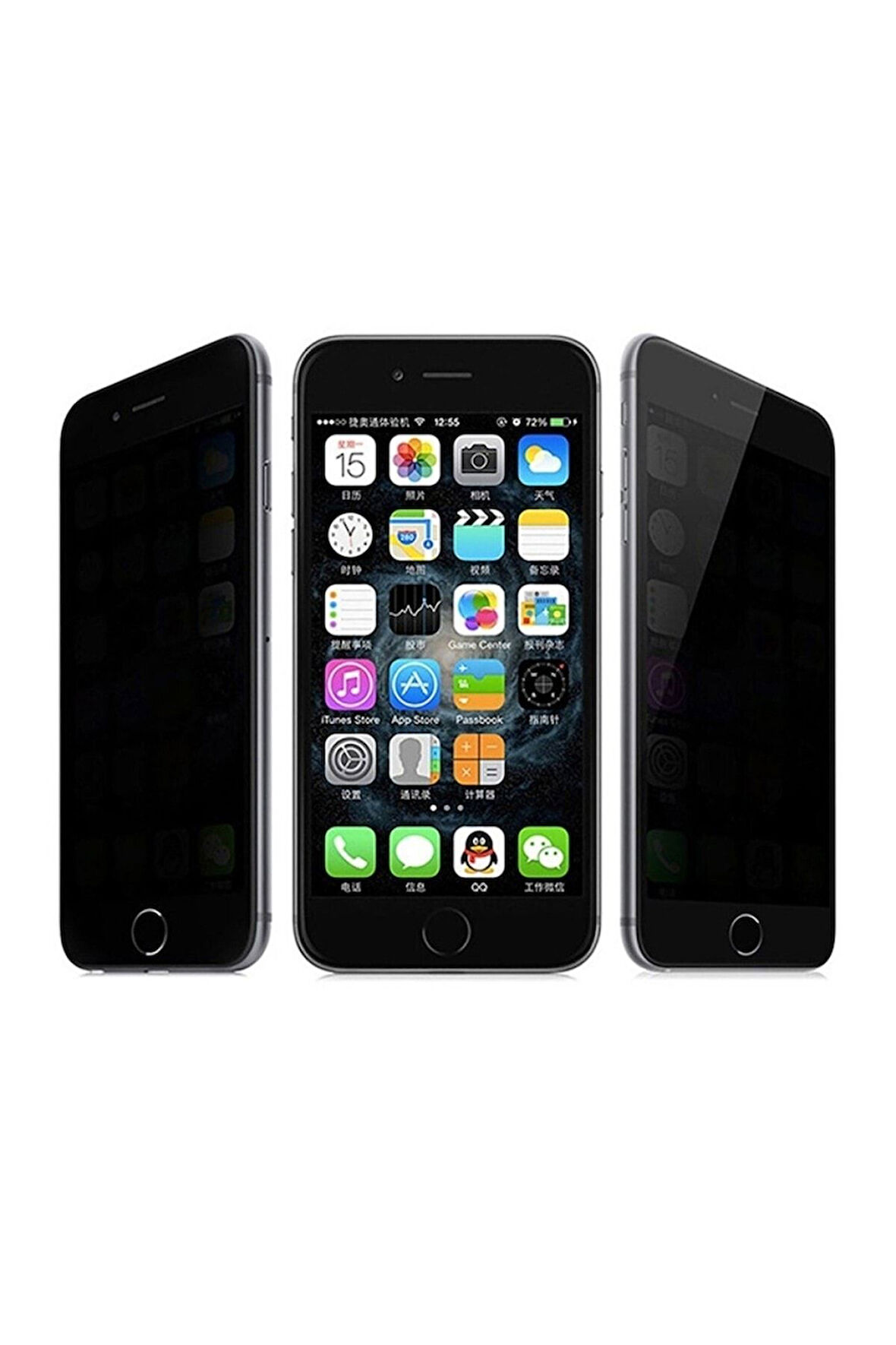 Iphone 11 Pro Max Hayalet Privacy Tam Ekran Cam Koruyucu