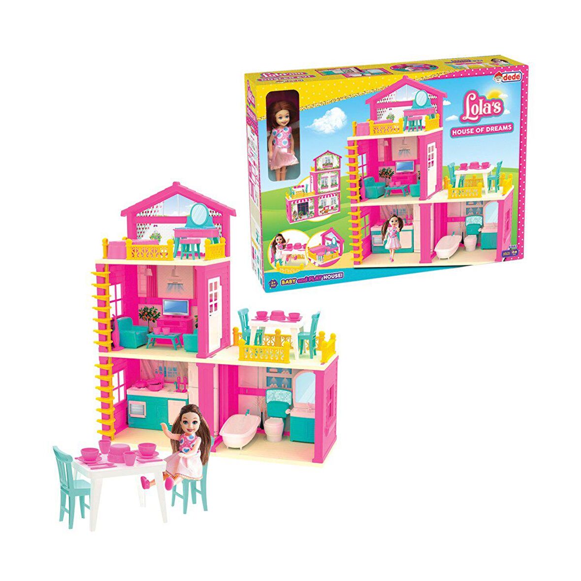 Lola'nın 3 Katlı Düşler Evi FABBATOYS