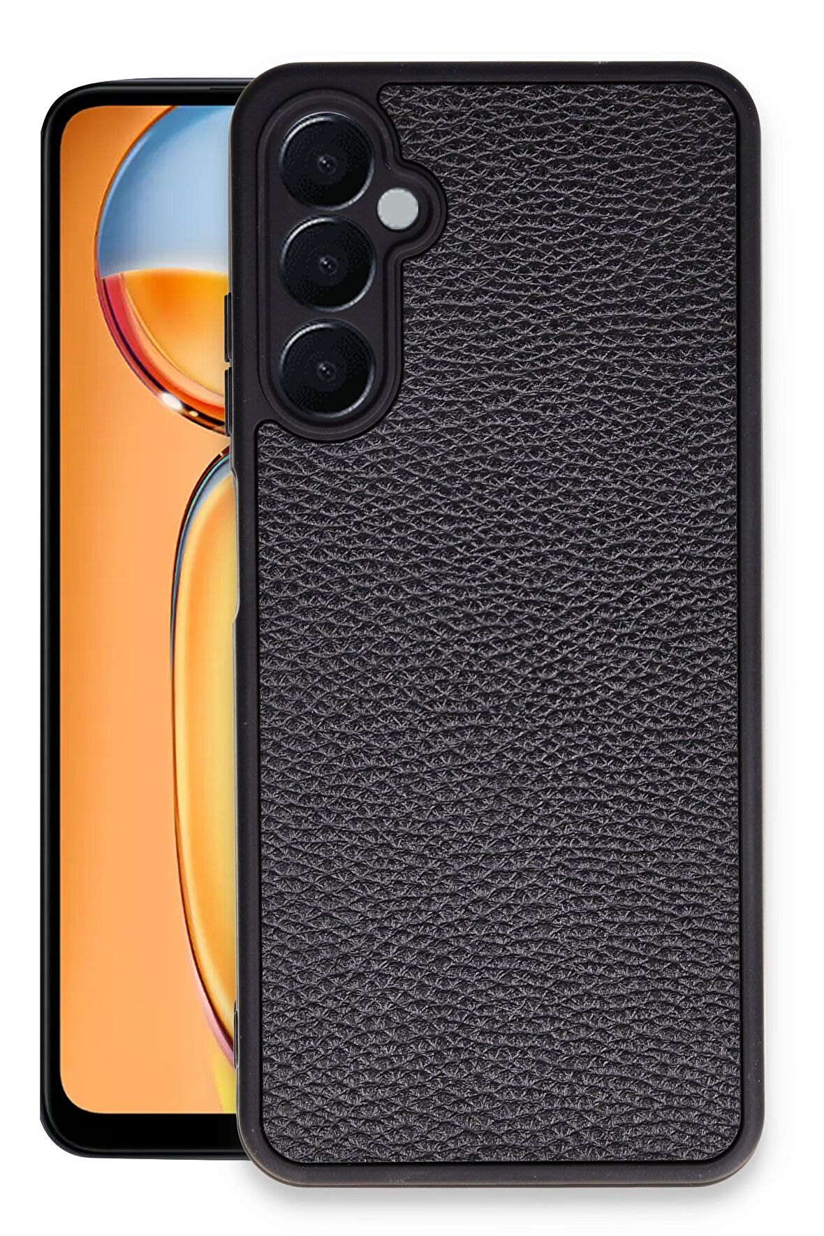 Mkorayavm Samsung Galaxy M15 Leke Tutmayan İz Yapmayan Estetik Tasarım Deri Kılıf 