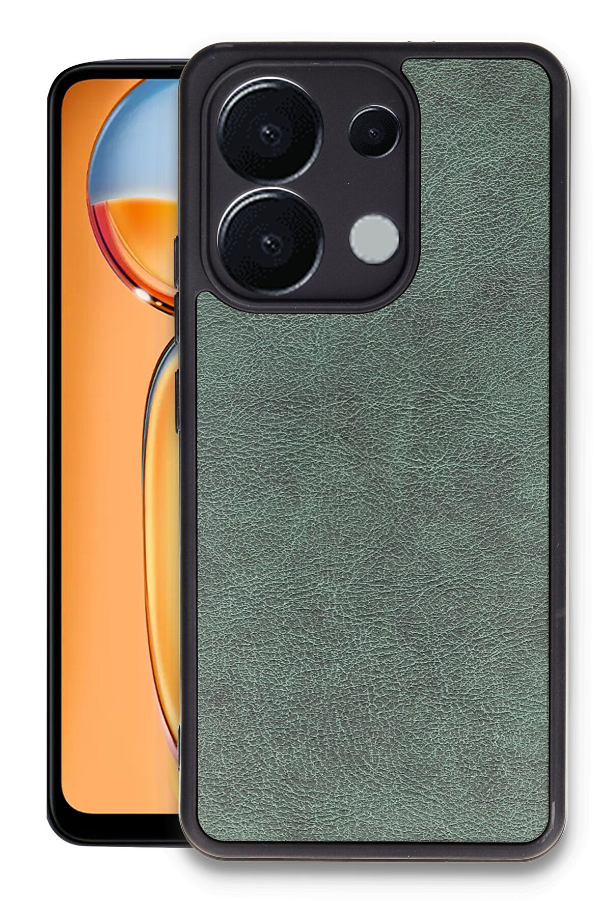 Mkorayavm Xiaomi Poco X6 Leke Tutmayan İz Yapmayan Estetik Tasarım Deri Kılıf 