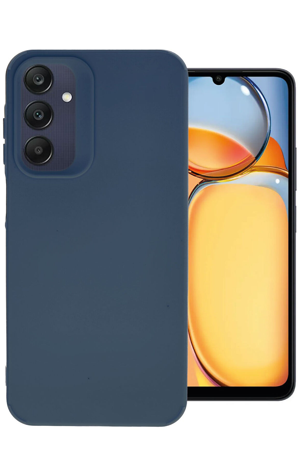 Mkorayavm Samsung Galaxy A55 5G Kayma Yapmayan Yerli Üretim Petro Silikon Kılıf 