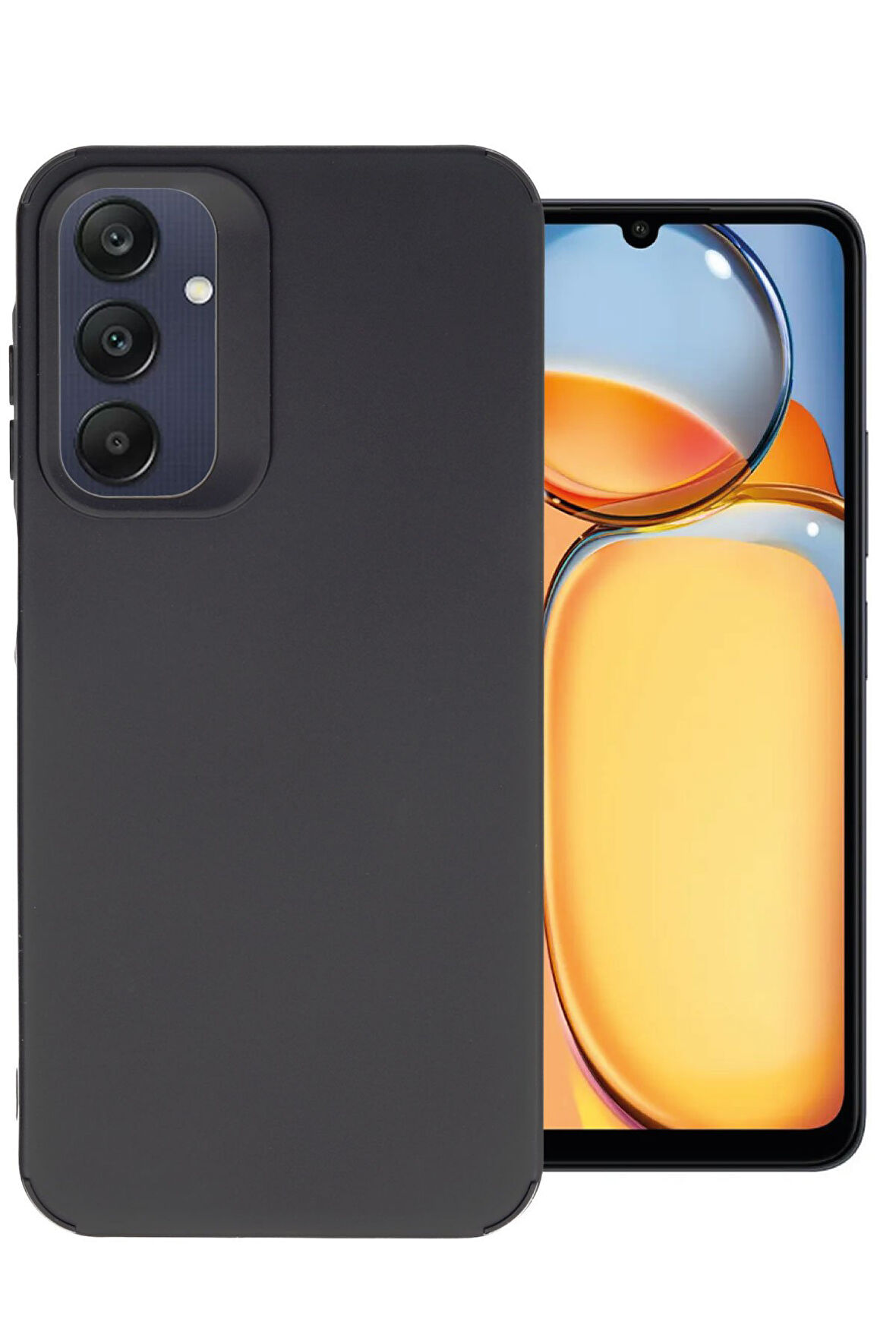 Mkorayavm Samsung Galaxy A35 5G Kayma Yapmayan Yerli Üretim Petro Silikon Kılıf 