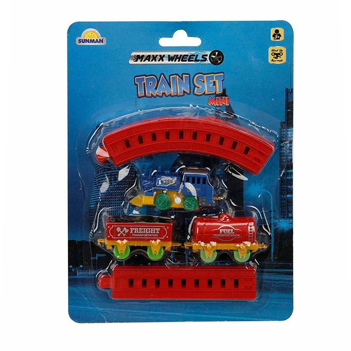  HARİKA Maxx Wheels Mini Tren Seti 11 Parça -FABBATOYS