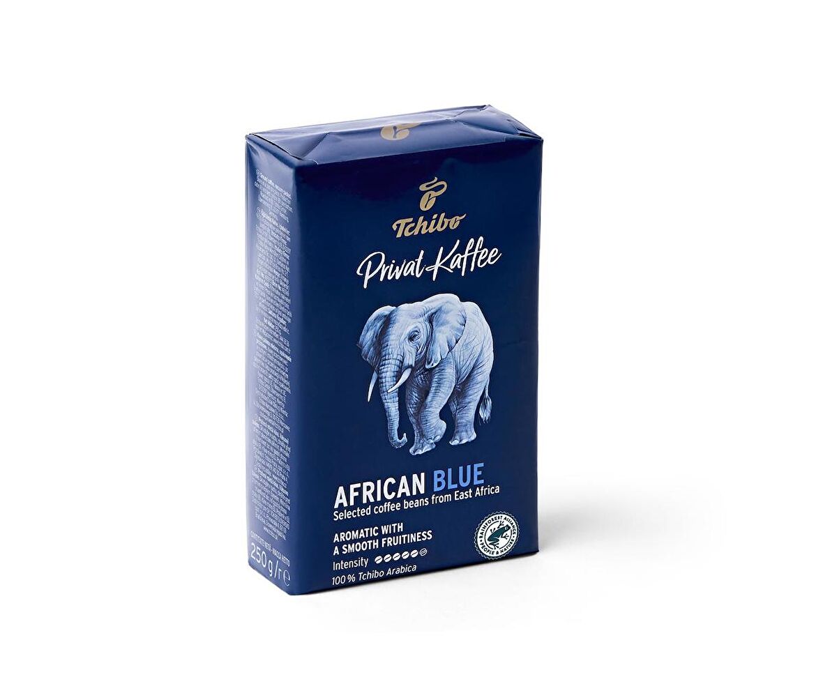 Tchibo Privat Kaffee African Blue Sert İçim Öğütülmüş Afrika Filtre Kahve 250 gr