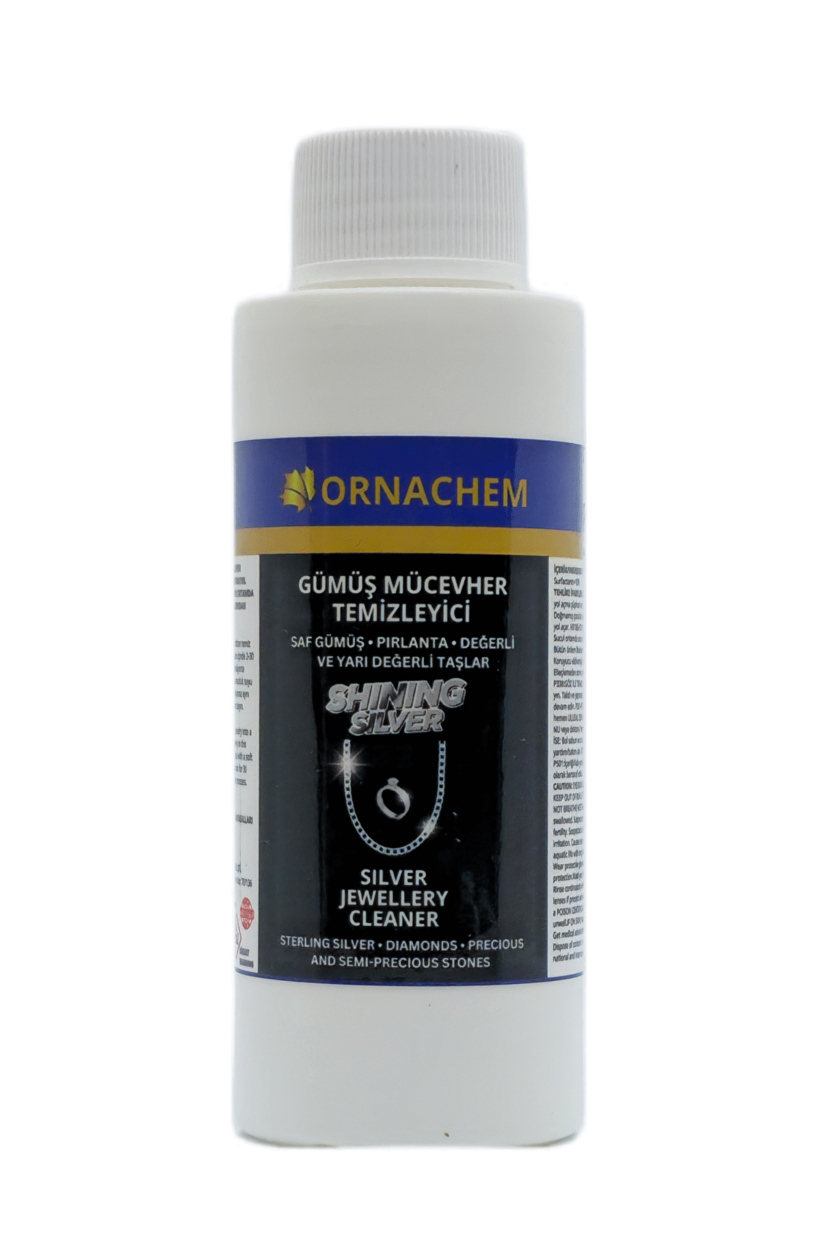 Shining Silver Gümüş Temizleme Suyu, Gümüş Parlatma Suyu, GümüşTemizleyici, Gümüş Parlatıcı, 100ml