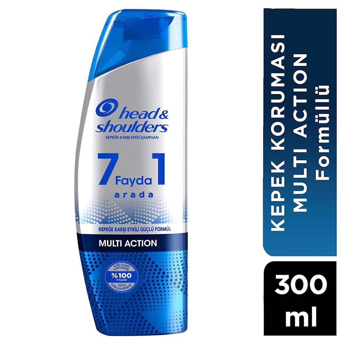 Head & Shoulders 7 Fayda 1 arada Multi Action Kepeğe Karşı Etkili Güçlü Formül İçeren Şampuan 300 ml