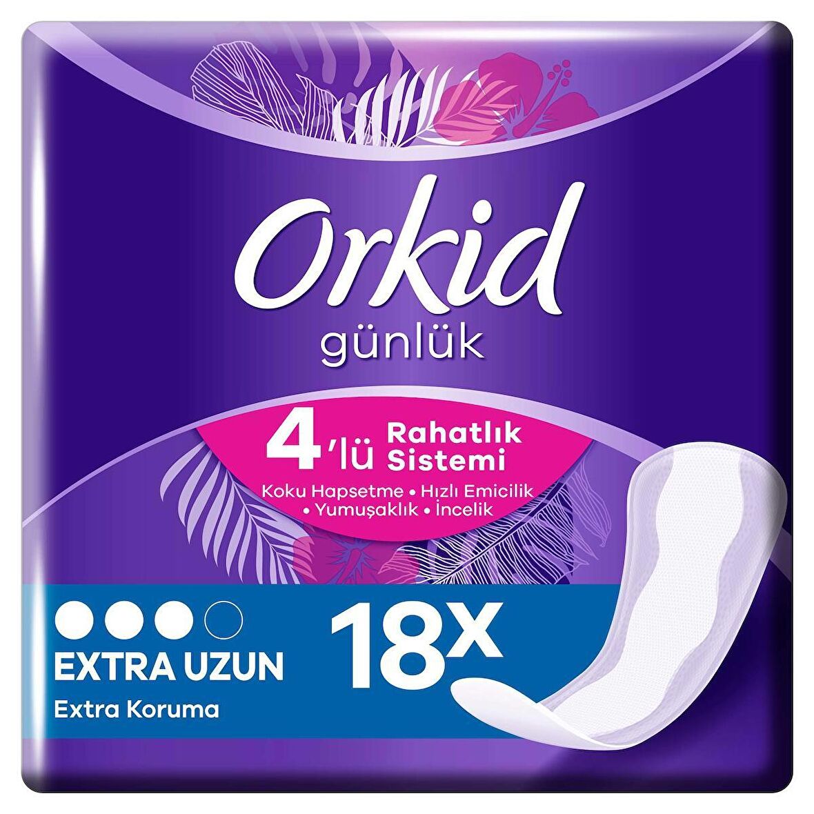 Orkid Extra 18'li Günlük Ped