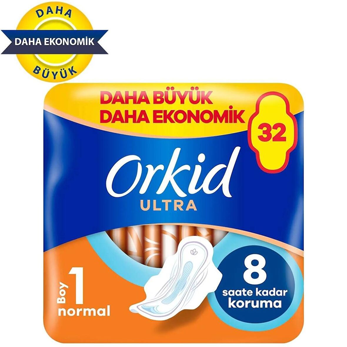 Orkid Ultra Normal (Boy 1) 32 adet Hijyenik Ped