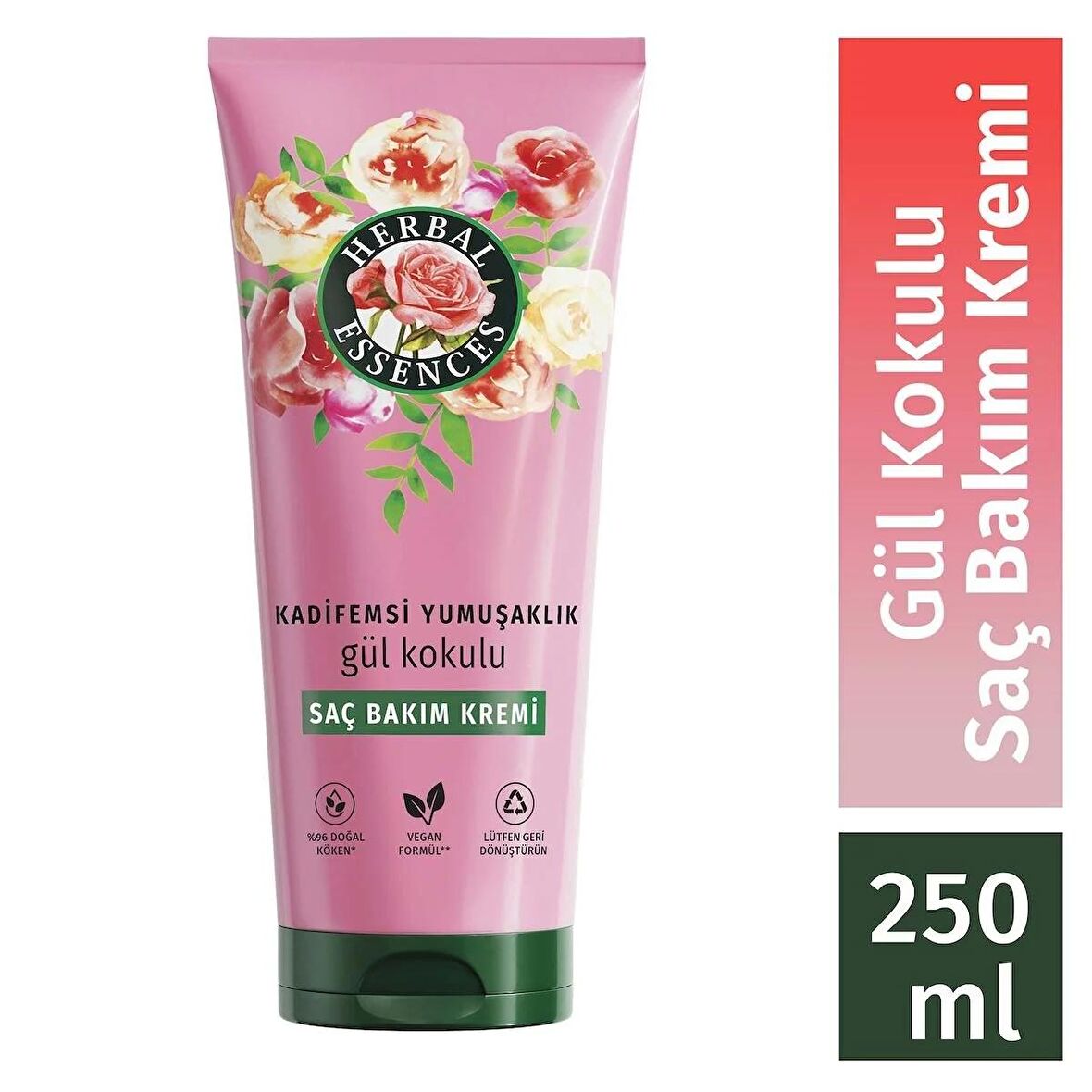 Kadifemsi Yumuşaklık Gül Kokulu Saç Bakım Kremi 250ml