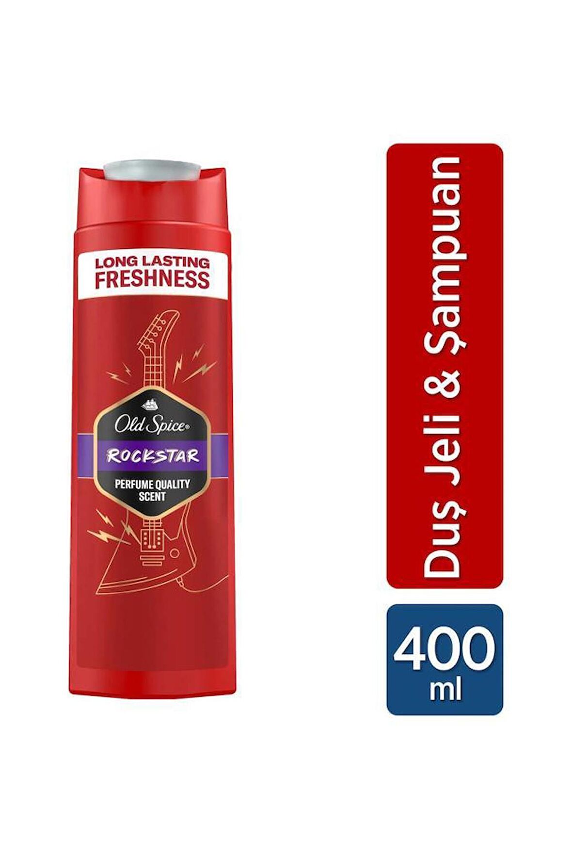 Old Spice Rockstar 3 In1 Şampuan+Duş Jeli 400 ml