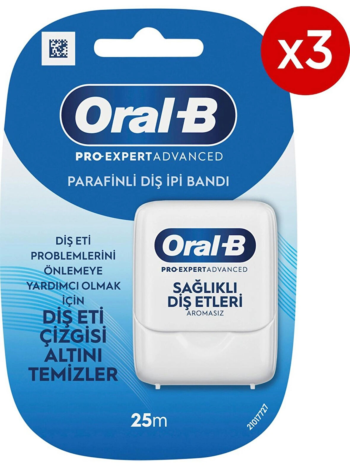 Diş Ipi Pro-Expert Advanced Sağlıklı Diş Etleri 25 M x 3 Adet