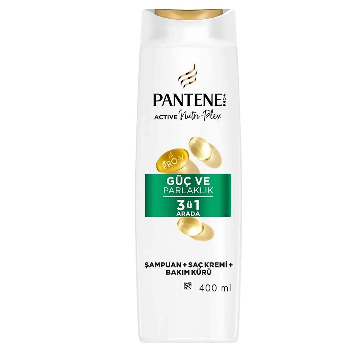 Pantene Doğal Sentez Güç ve Parlaklık 3ü1 Arada Şampuan 400 Ml