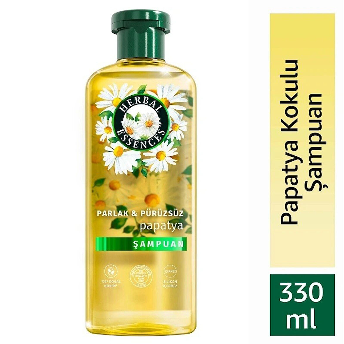 Herbal Essences Şampuan Parlak Pürüzsüz Papatya 350 Ml