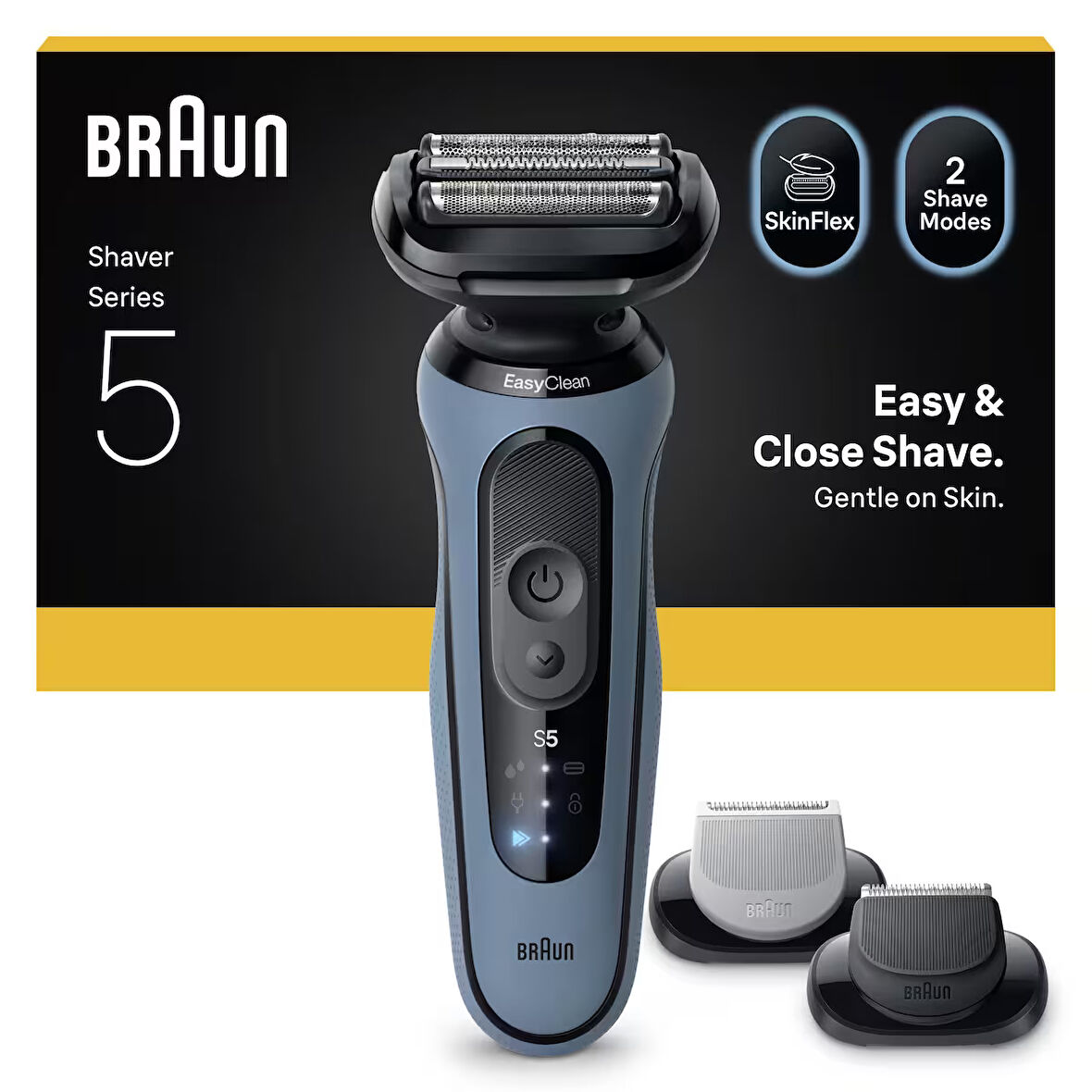 Braun Series 5 Elektrikli Tıraş Makinesi, Islak ve Kuru, Hassas Düzeltici, Vücut, 52-A1650S