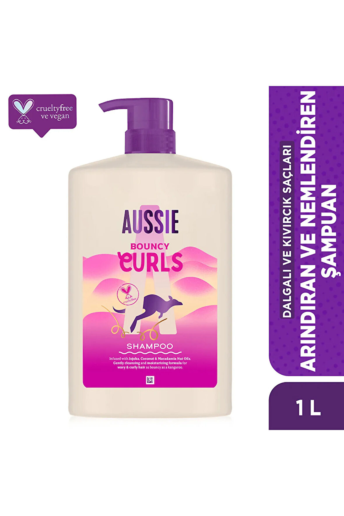 Bouncy Curls Dalgalı ve Kıvırcık Saçları Arındıran ve Nemlendiren Şampuan 1000ml