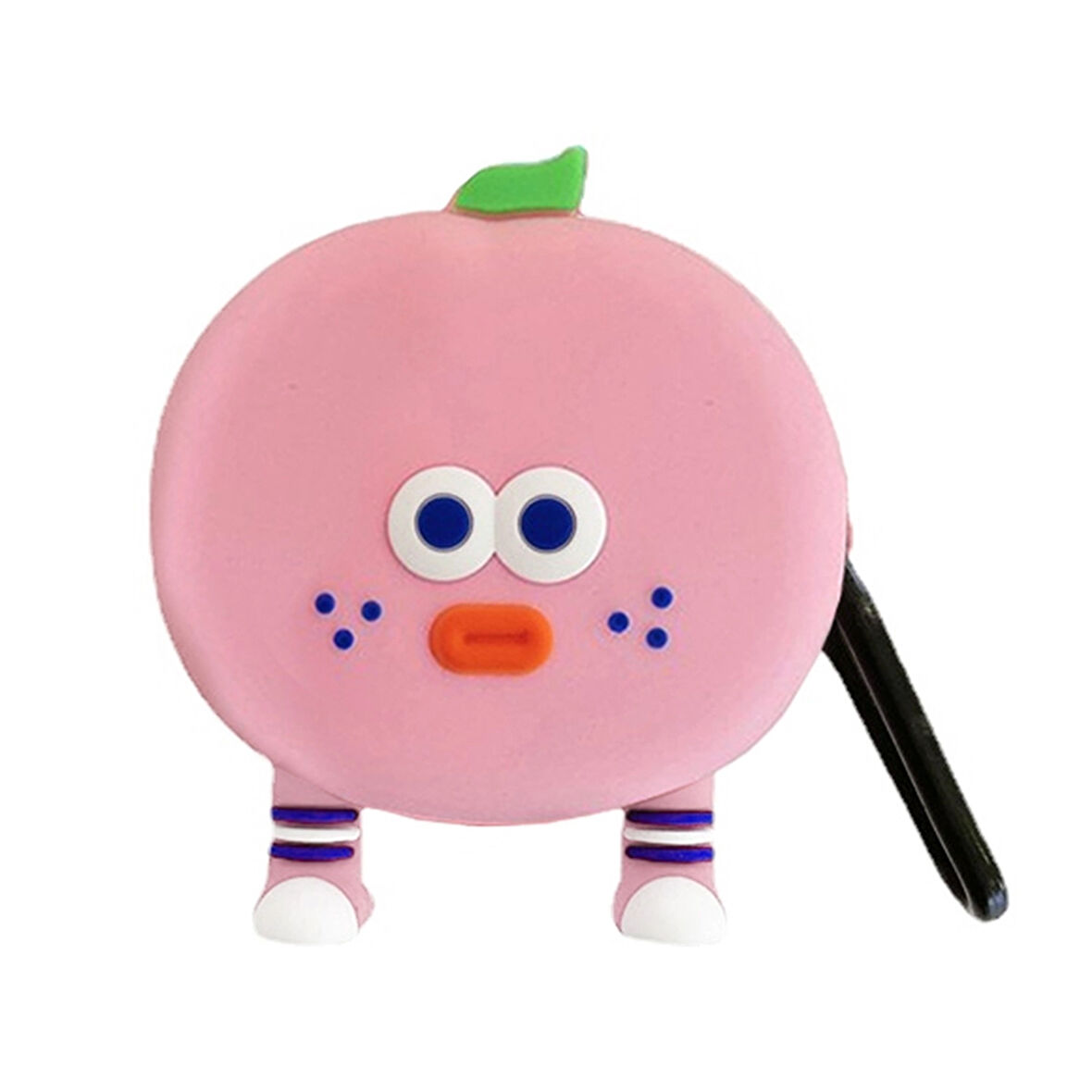 CaseOnn Samsung Galaxy Buds Pro Kılıf Karakter Figürlü Elma Pembe