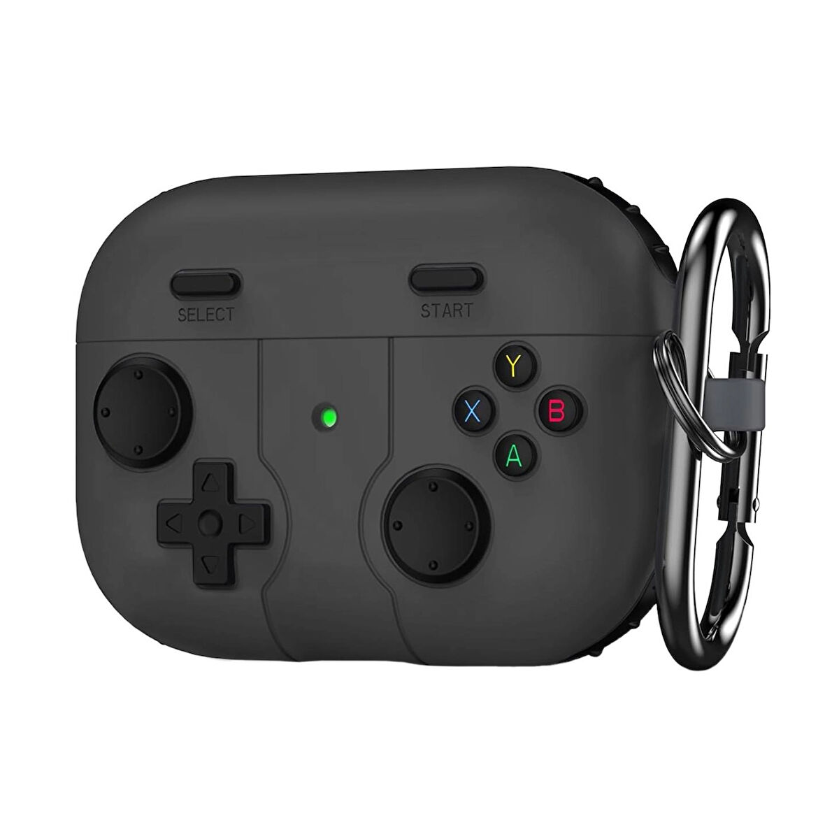 CaseOnn Samsung Galaxy Buds 3 Kılıf Retro GamePad Siyah