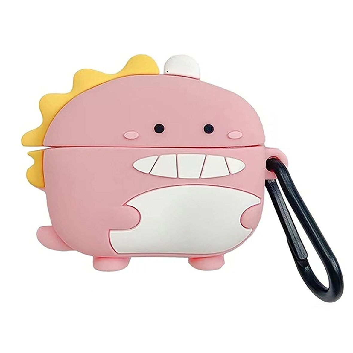 CaseOnn Samsung Galaxy Buds 3 Kılıf Karakter Figürlü Dinazor Pembe