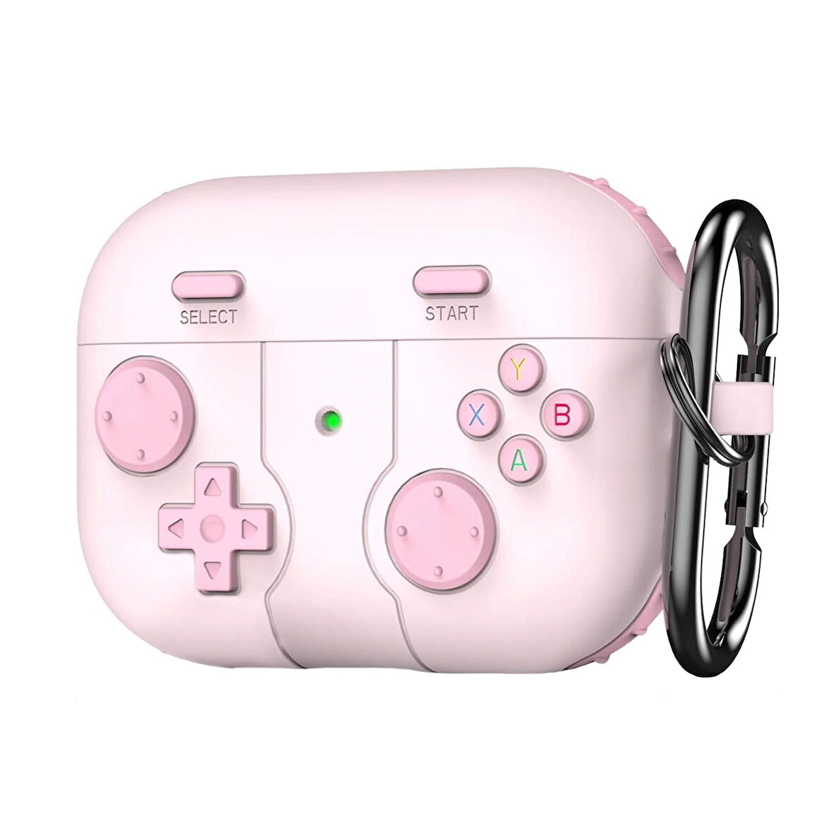 CaseOnn Samsung Galaxy Buds 3 FE Kılıf Retro GamePad Pembe