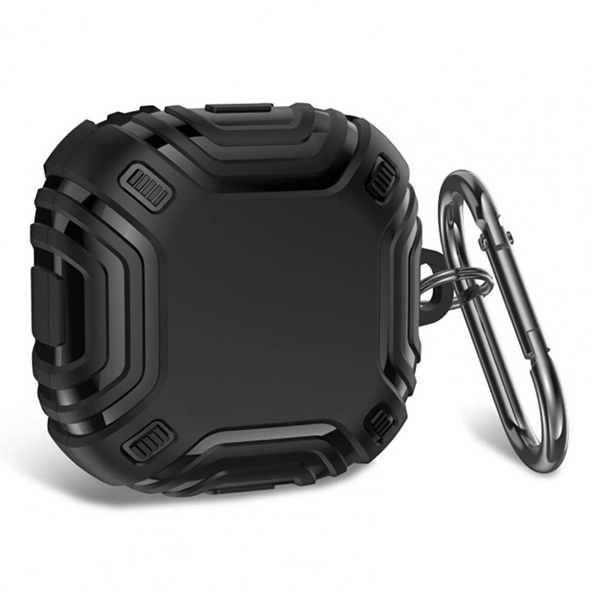 CaseOnn Samsung Galaxy Buds Live - Buds Pro Kılıf Darbe Emici Silikon Siyah