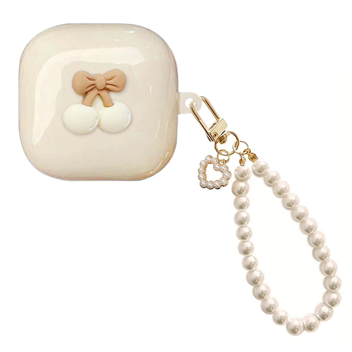 CaseOnn Samsung Galaxy Buds FE - Buds Core Kılıf Figürlü 3D Kiraz