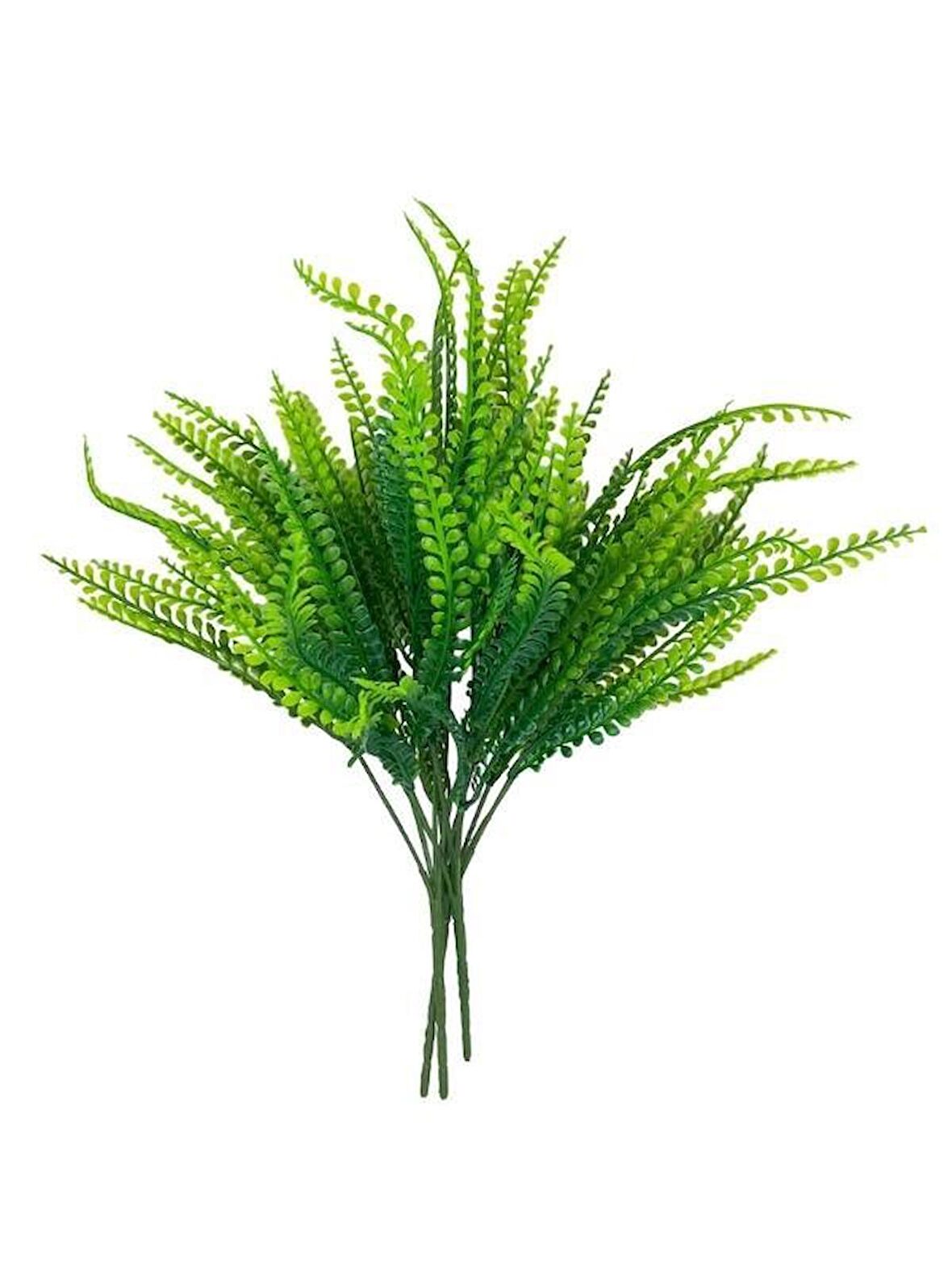 3lüSet Yapay Çiçek Kuşkonmaz Demet Garnitür Yeşil Aradal Dekoratif Yapay Bitki