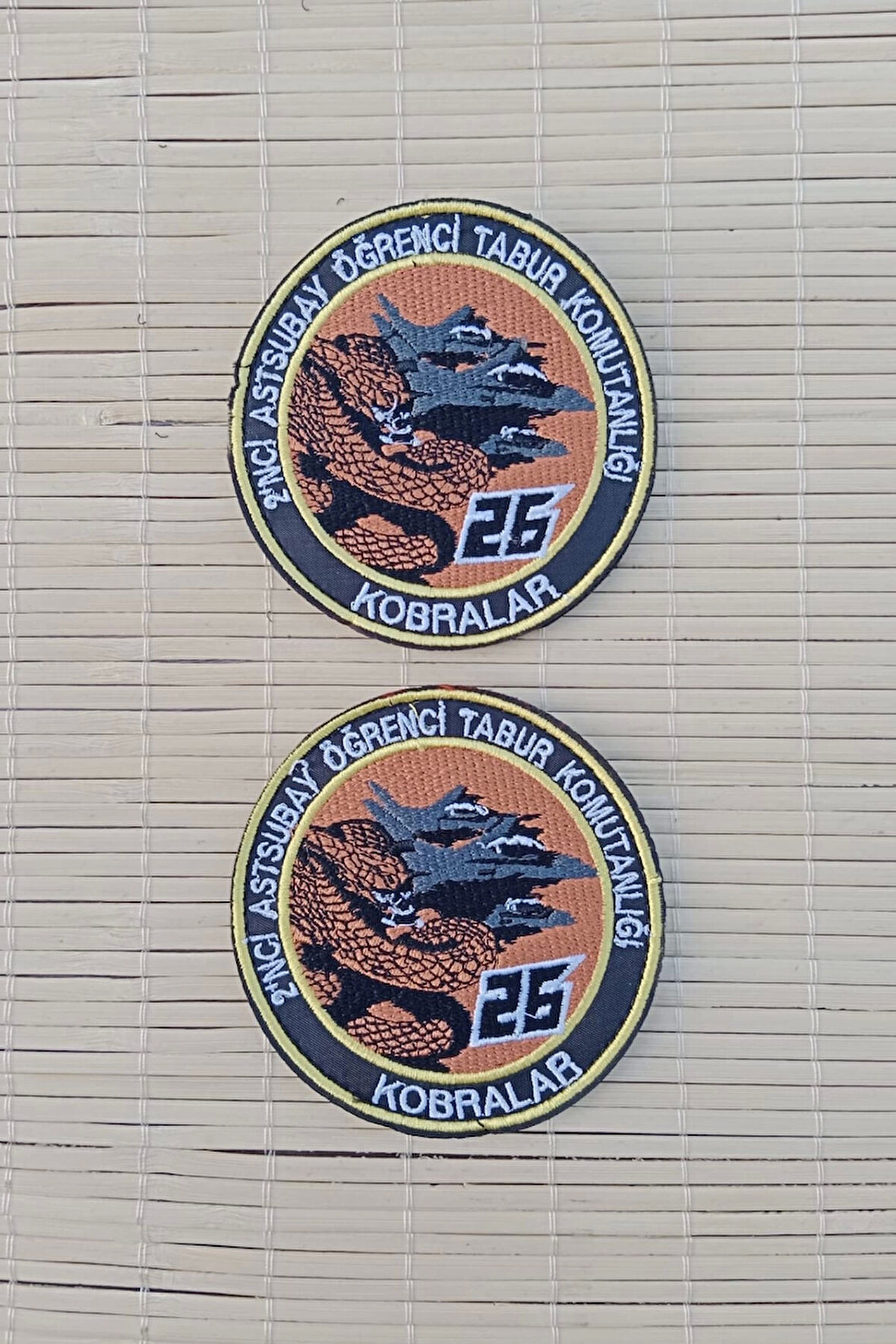 2.ci astsubay ogrenci tabur komutanligi kobralar 25 arma pec patch