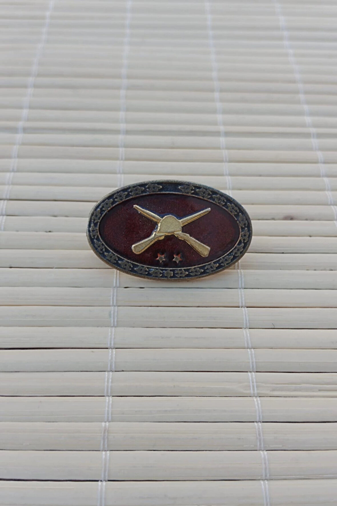 kara kuvvetleri astsubay uzman cavus kita hizmet harici 2 yildiz metal gogus brove rozet