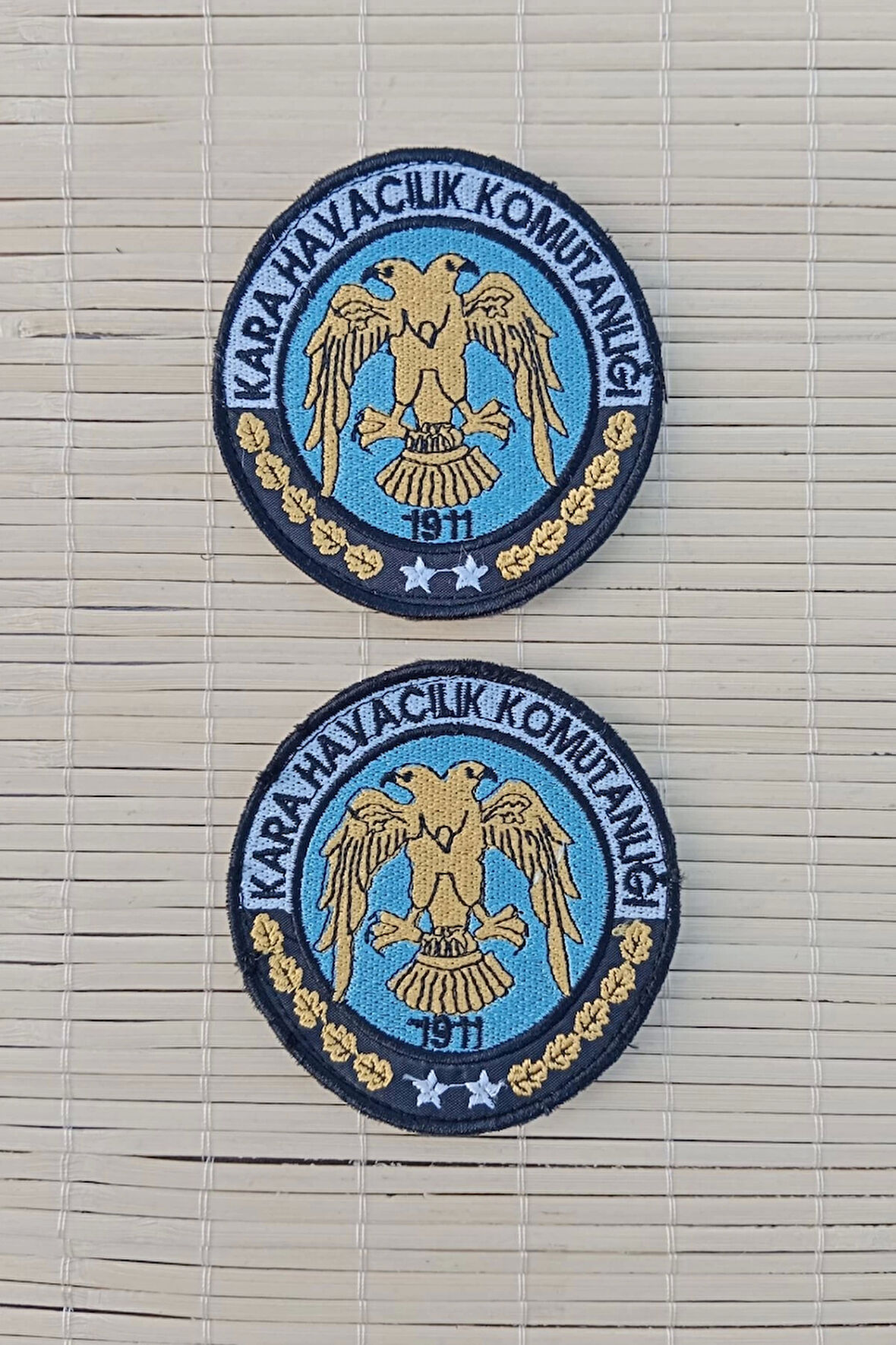 kara havacilik komutanligi 1911 nakis islemeli arma pec patch