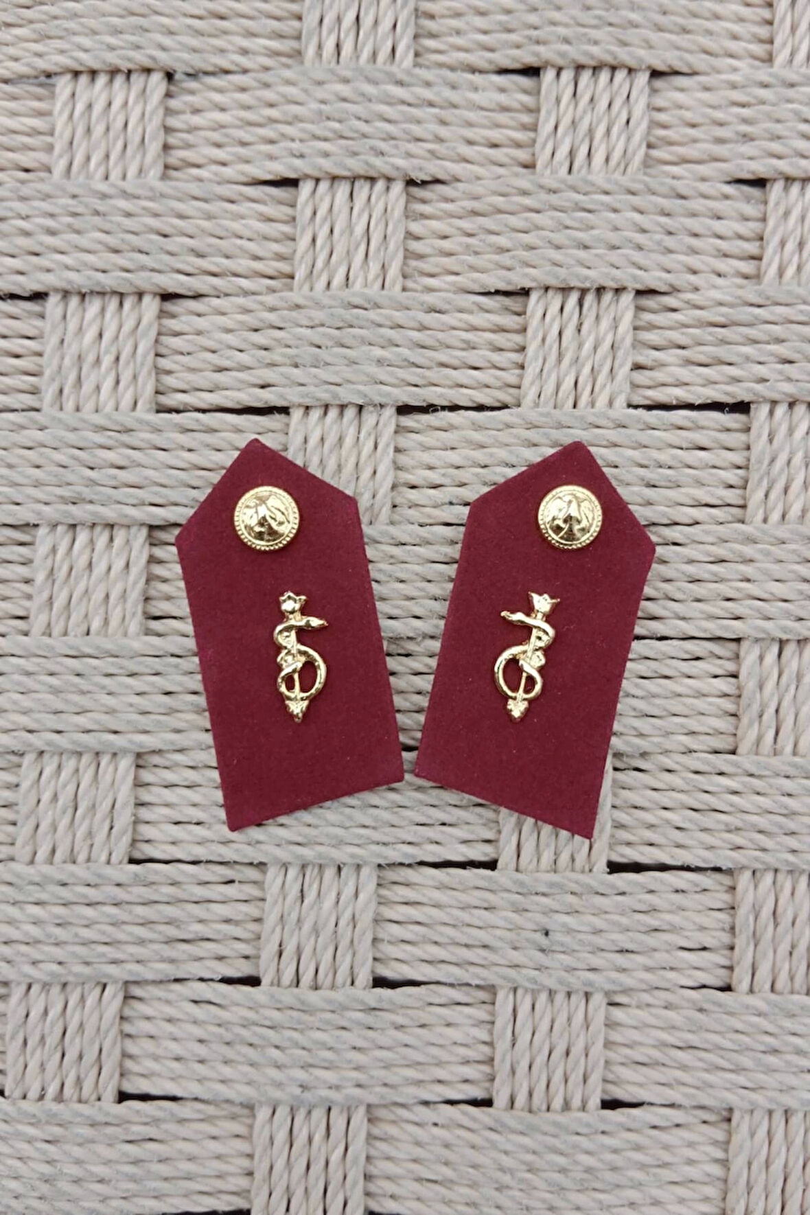 Hava kuvvetleri guvezi kumas veteriner subay harici yaka spoleti