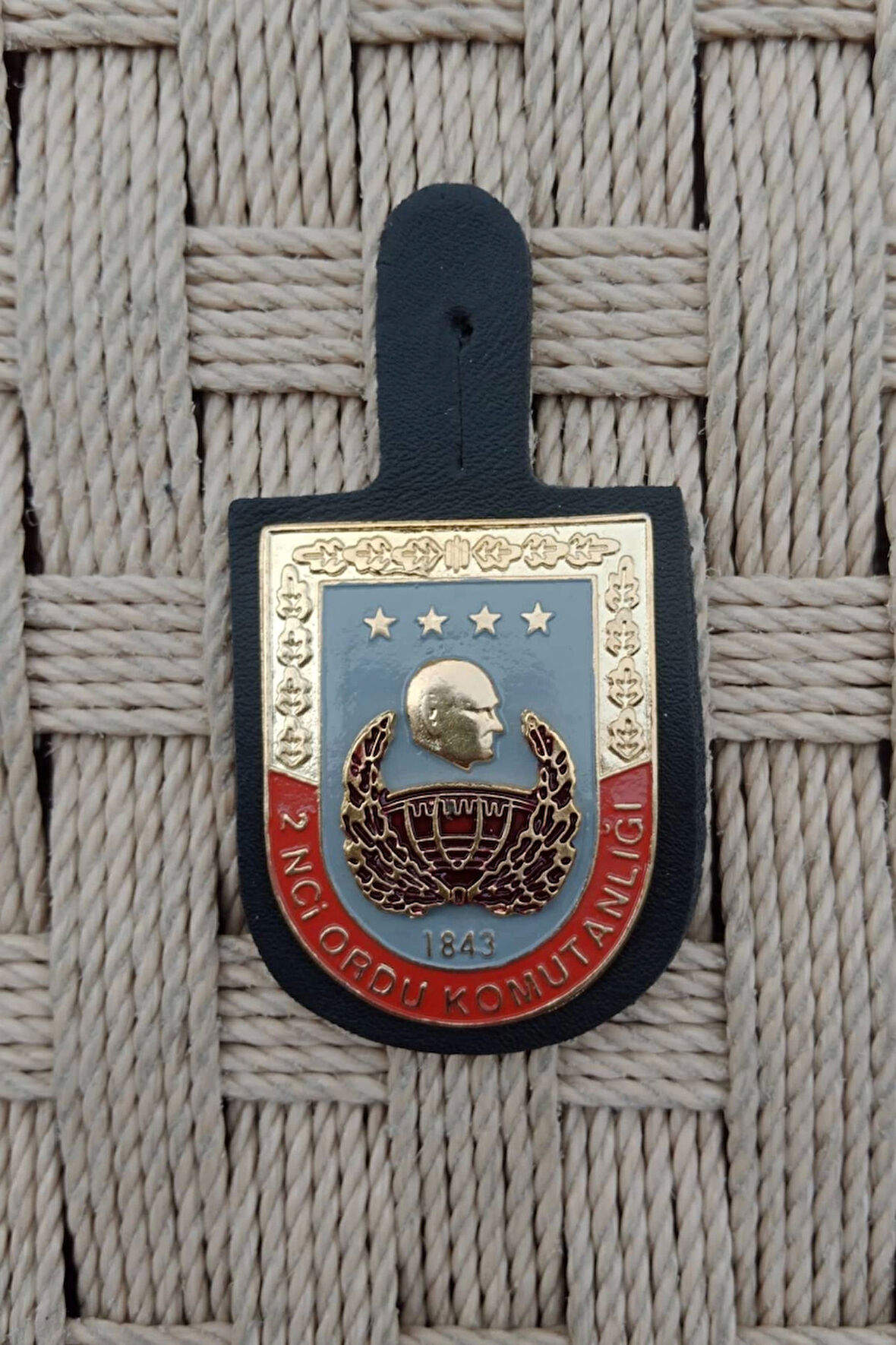 2 nci ordu komutanligi 1843 1 nolu harici metal gogus brovesi