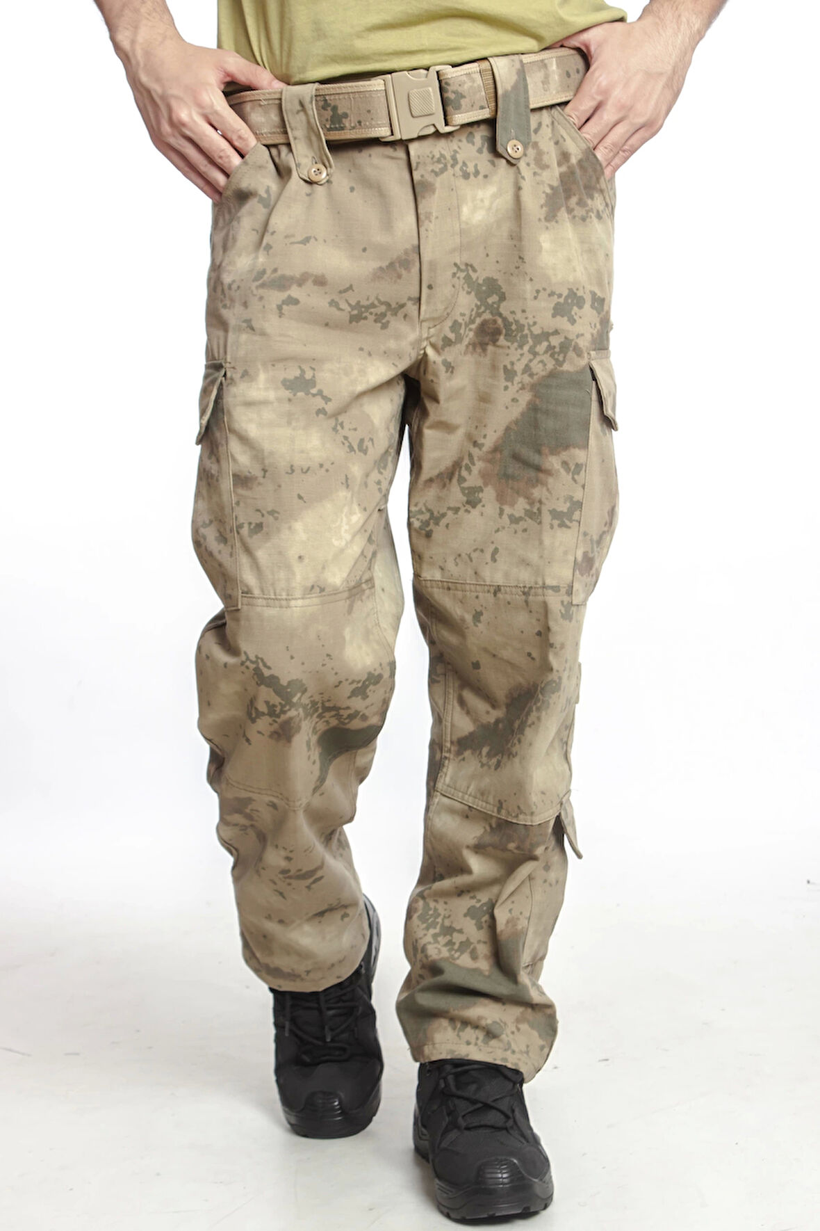 Jandarma Komando col Kamuflaj Renkli Kargo Cepli Airsoft Taktik Askeri Pantolon