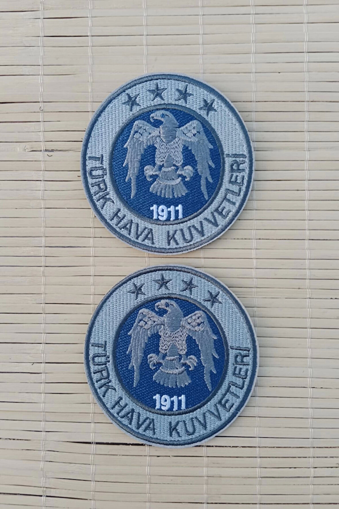 turk hava kuvvetleri 1911 nakis islemeli arma pec patch