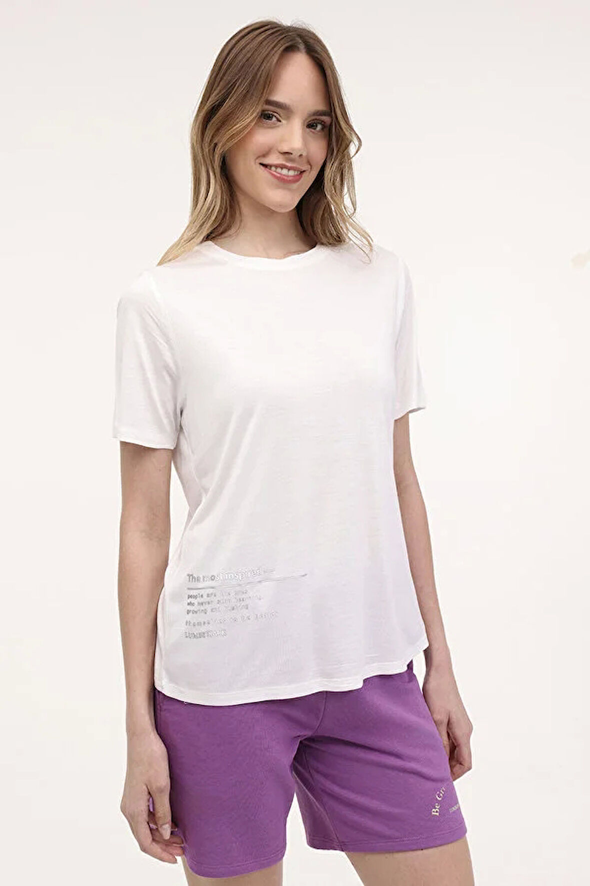 LUMBERJACK A10154482608010 4M,WL NOVA 11CT2009 4FX,EKRU T-ŞÖRT