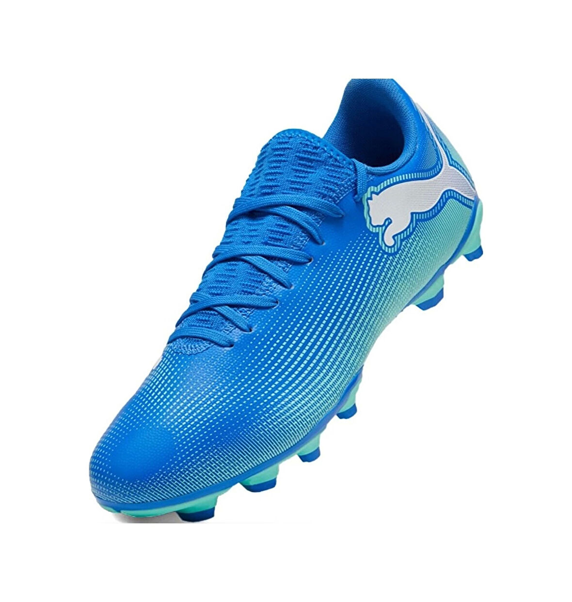 Puma Future 7 Play Fg/Ag Erkek Mavi Futbol Krampon 10793901