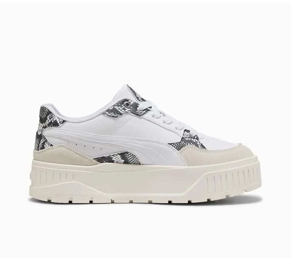 Puma Karmen II Idol Snake Chic Kadın Sneakers Beyaz 40039501