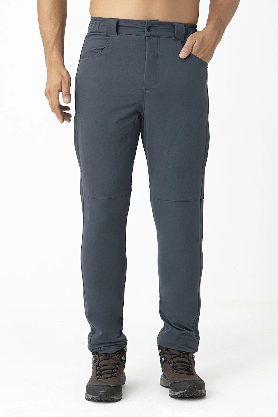 Crozwise Outdoor Dar Paça Erkek Alt Eşofman Antrasit 2241