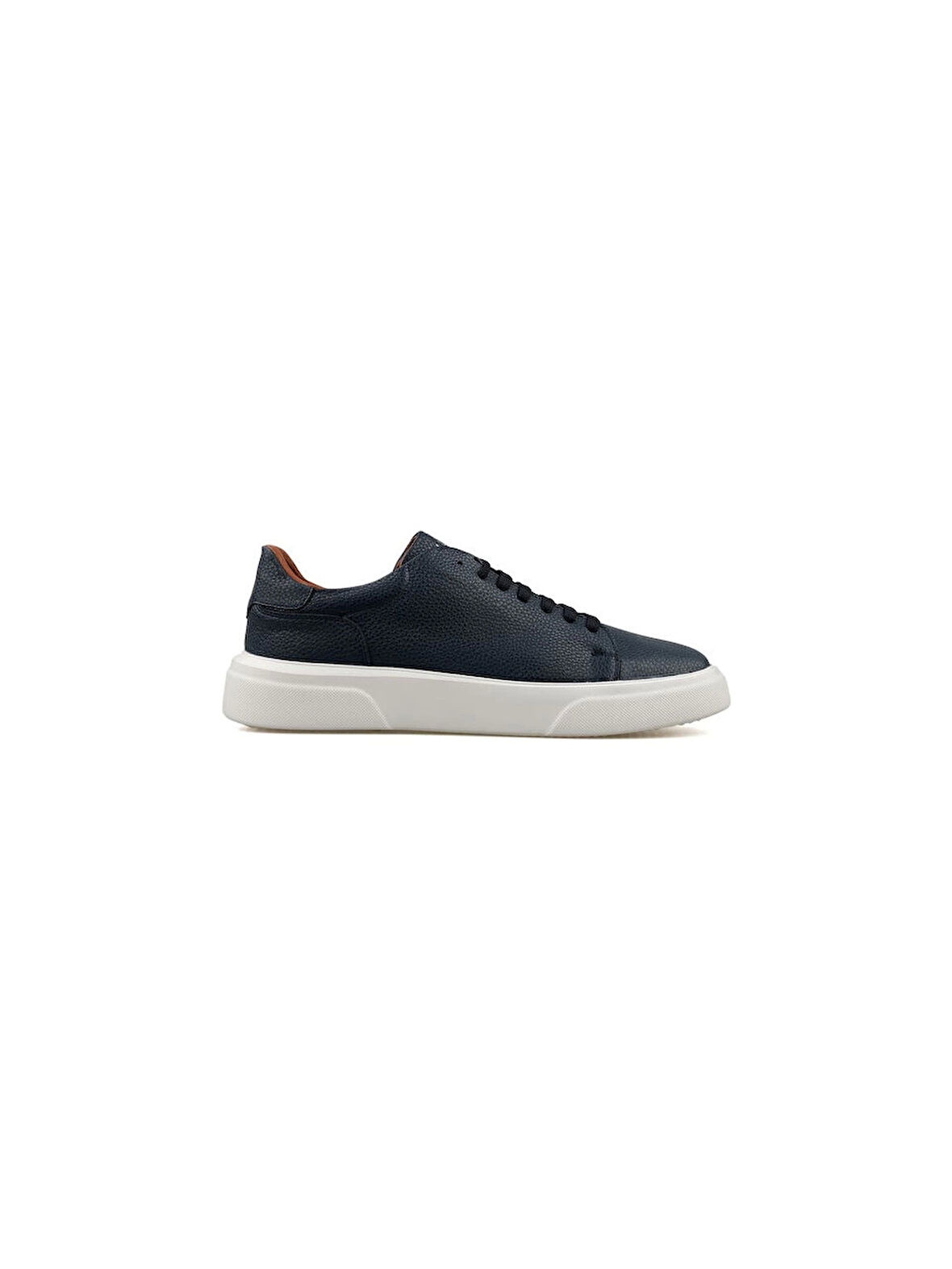 Lufian Tommy Erkek Deri Sneaker Ayakkabı Lacivert 111230280