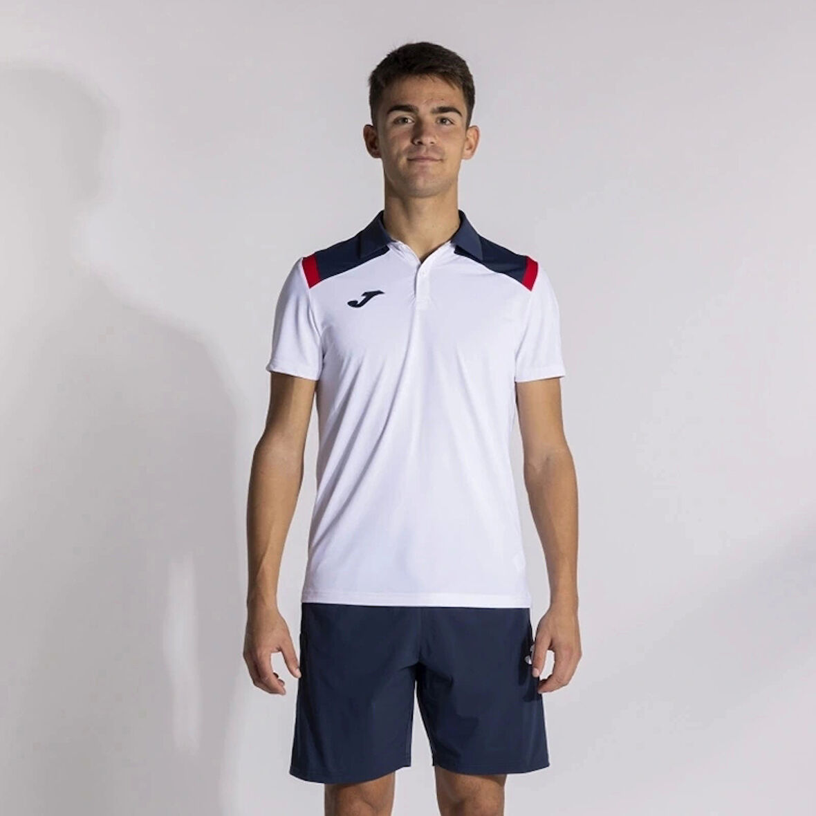 Joma Erkek Futbol Polo Tshirt Toledo Short Sleeve Beyaz 103736.203