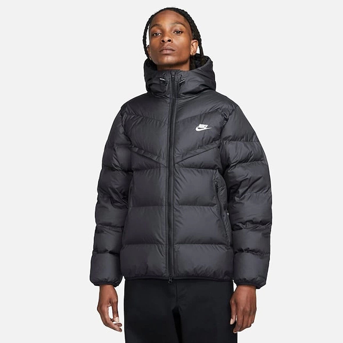 Nike Windrunner PrimaLoft Hooded Puffer Erkek Mont FB8185-010