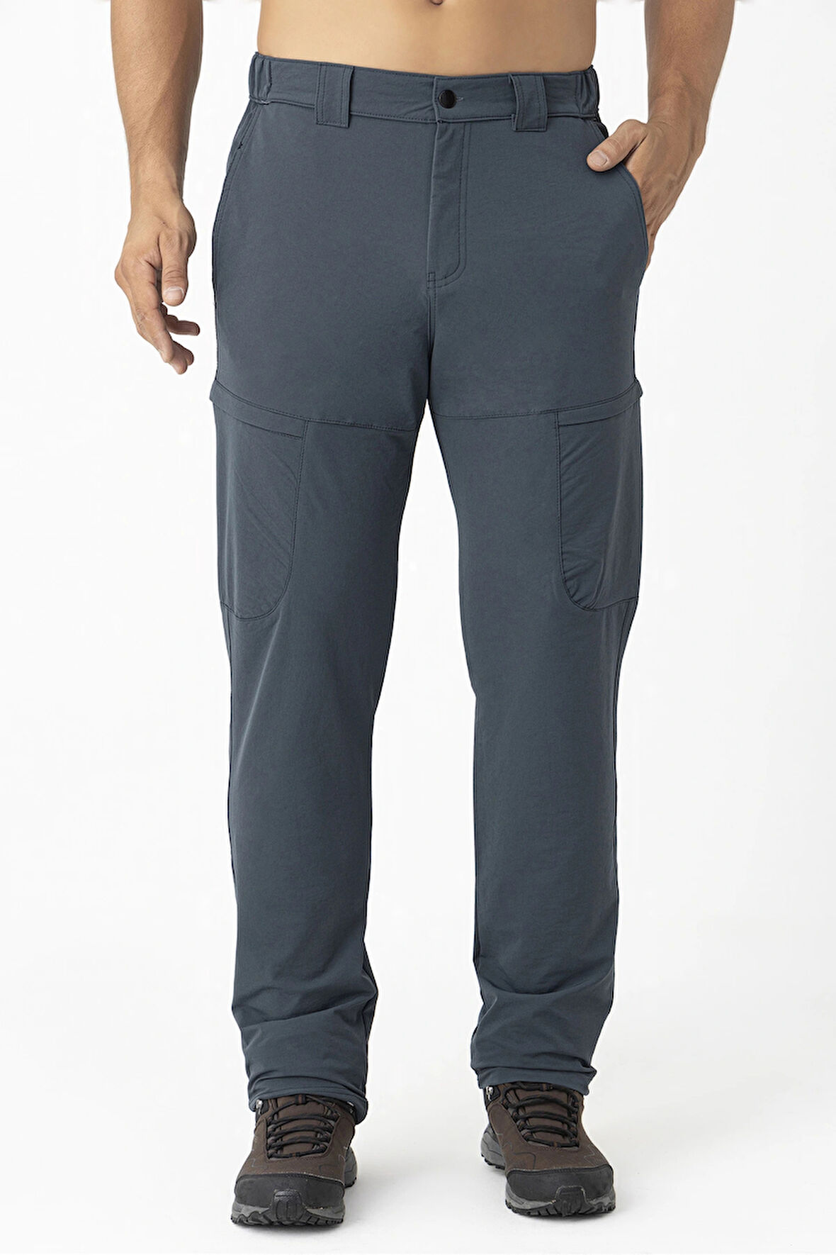 Crozwise Outdoor Dar Paça Erkek Alt Eşofman Antrasit 2240-06