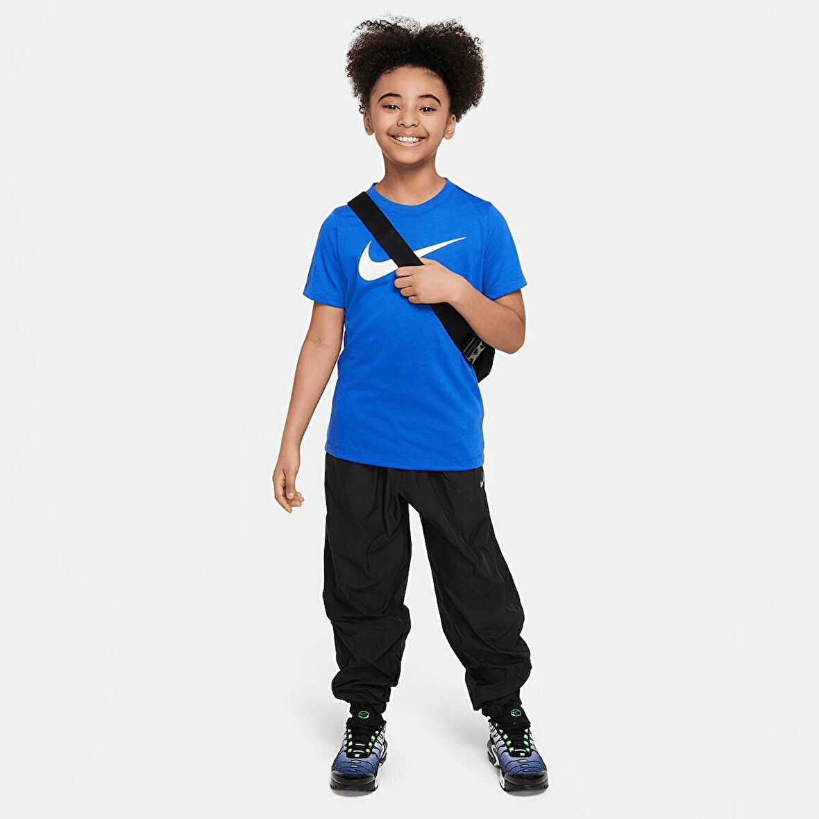 Nike Dri-fit Park Çocuk Tişört Mavi CW6941- 463