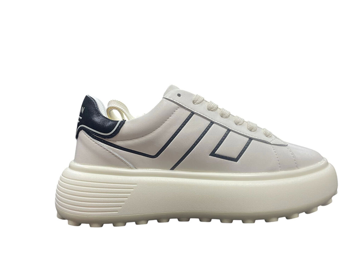 Lufian Julia Kadın Hakiki Deri Sneaker Beyaz 121230040