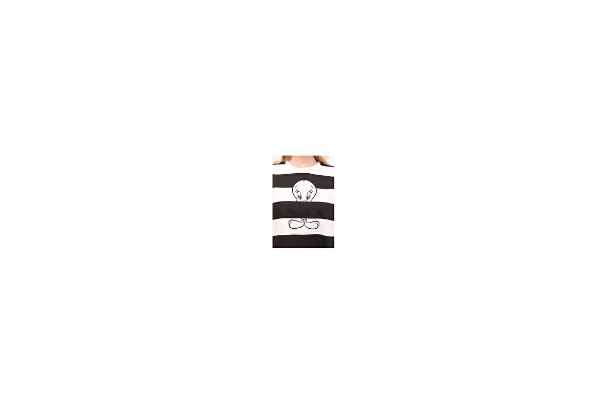 LUMBERJACK WL LIMA 11GFL977 4FX Ekru Kadın Kısa Kol T-Shirt 101643415