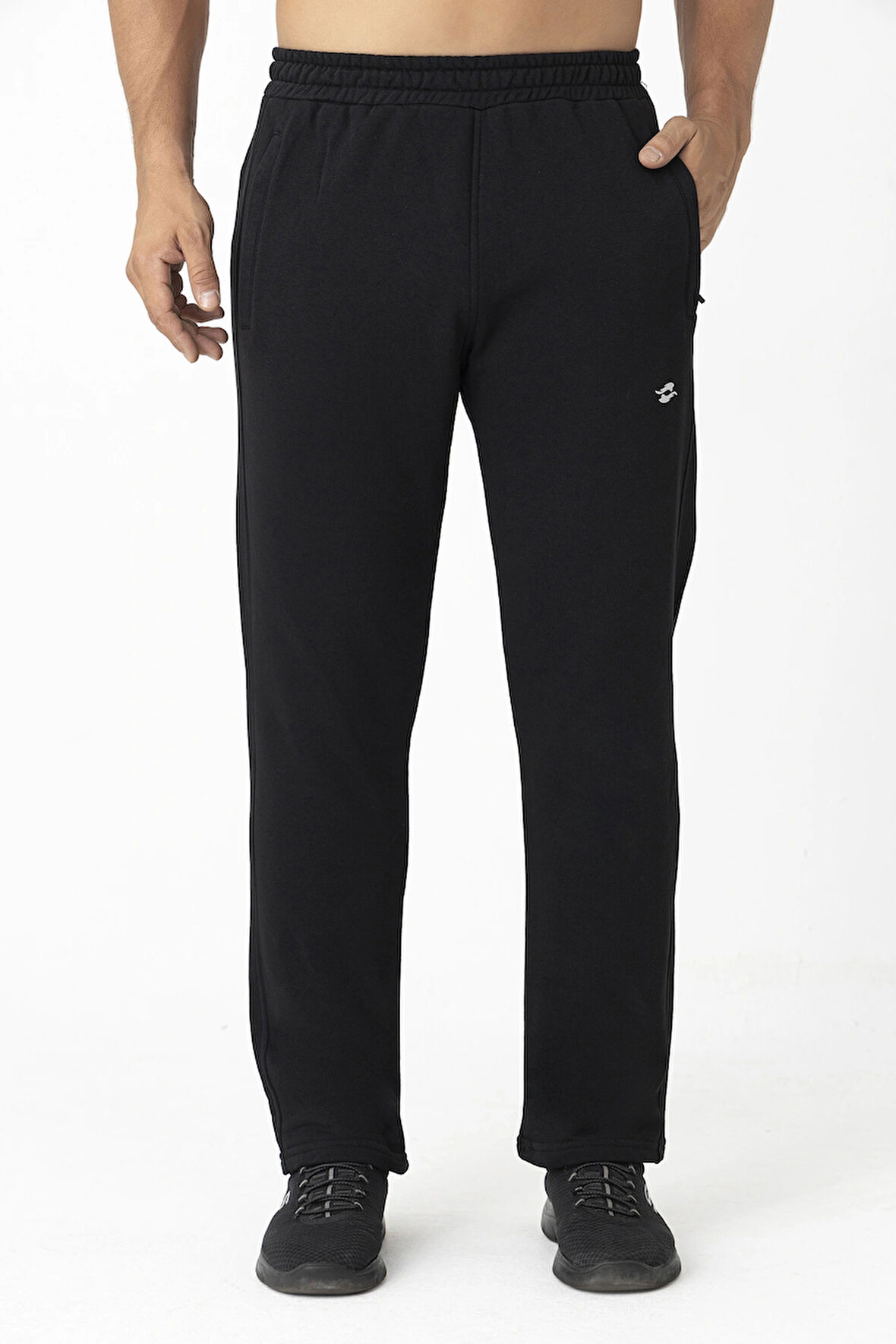 Crozwise Üç İplik Alt Eşofman Siyah 2248