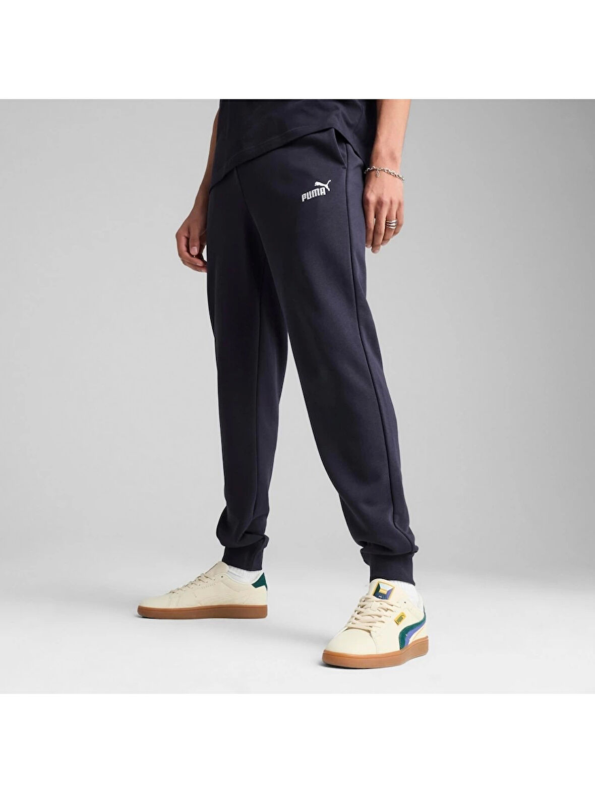 Puma Ess No. 1 Logo Regular Sweatpants Lacivert 68260816